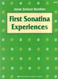 First Sonatina Experiences piano sheet music cover
